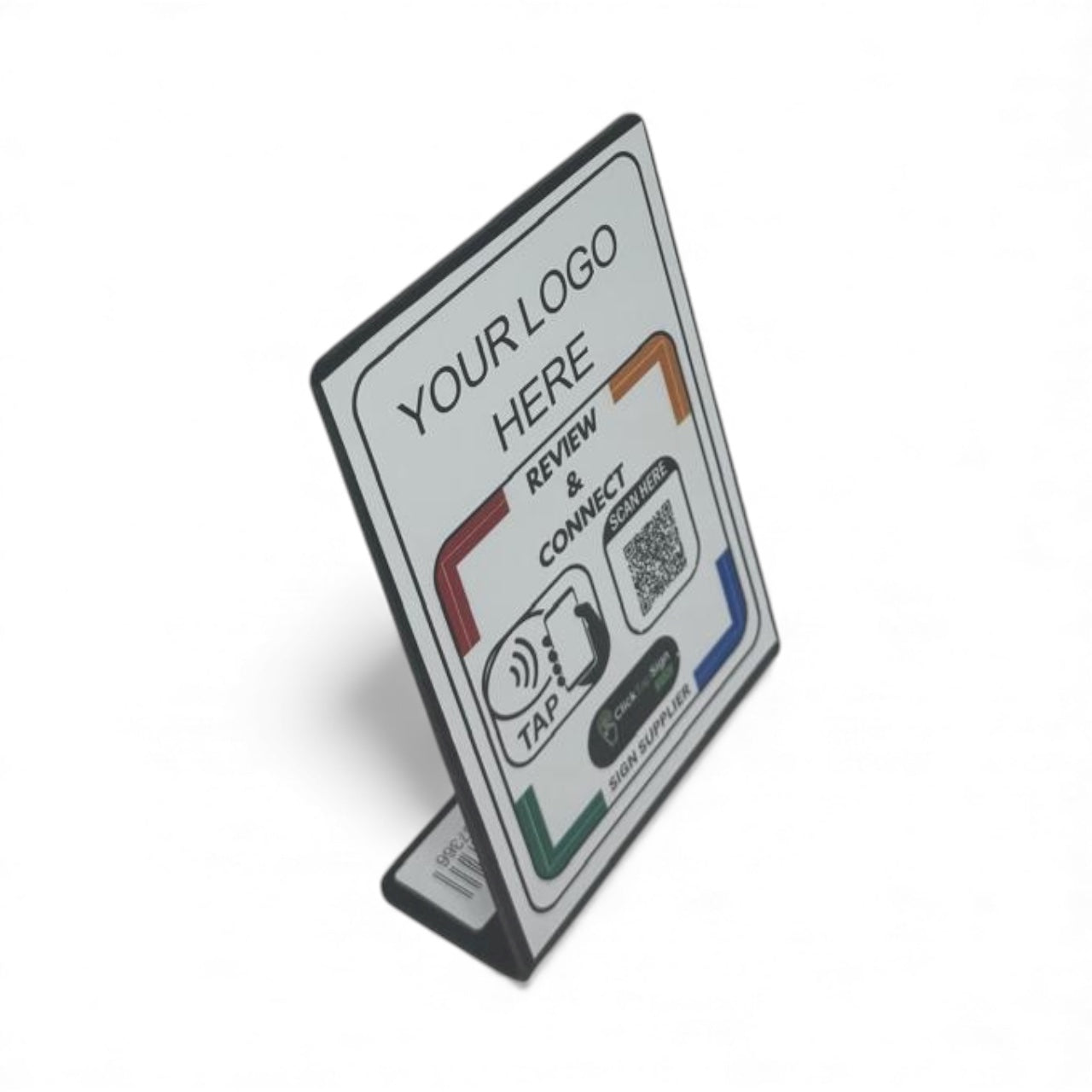 "2-Pack NFC Review Signs | Perfect Starter Pack"