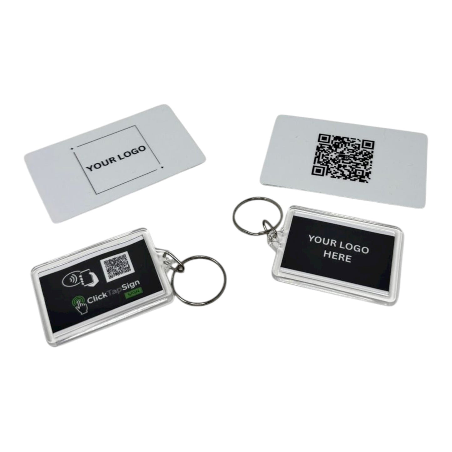 Your Complete Networking Toolkit – Cards & Keyrings in One Pack